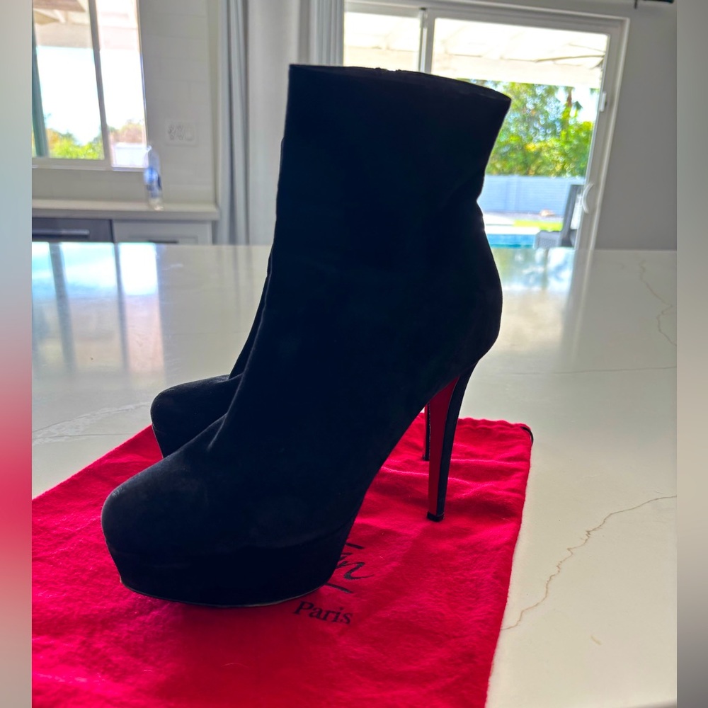Christian Louboutin Bianca Booties 120mm